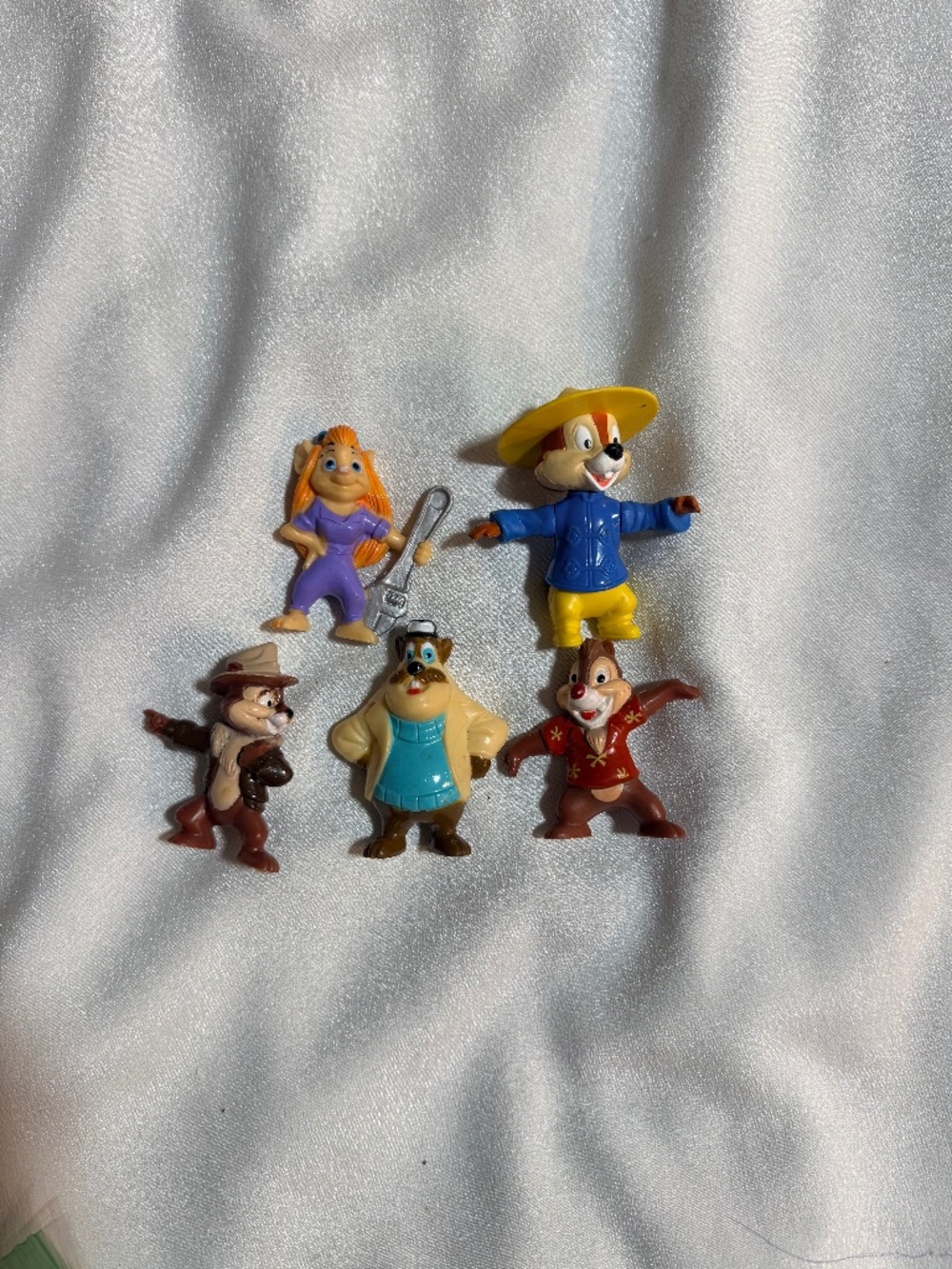 Disney Chip n Dale Rescue Rangers Figure Lot of 5